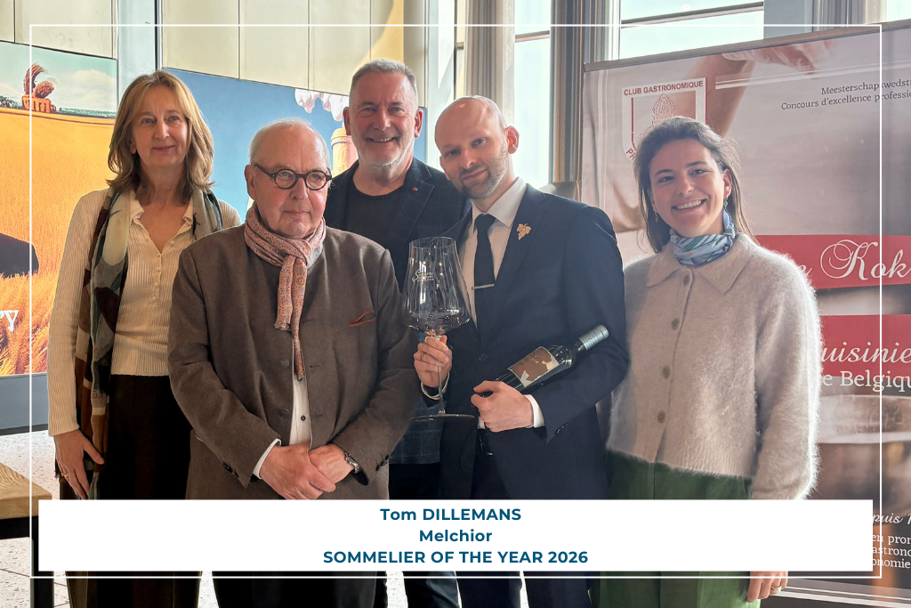Tom Dillemans Sommelier of the Year 2026